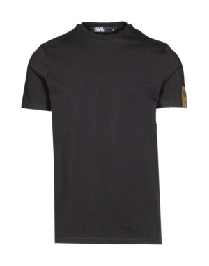 Karl Lagerfeld 755025524221160 vīriešu T-krekls, melns