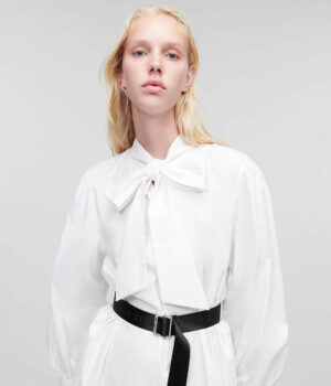 Karl Lagerfeld 226W1302100 sieviešu kleita, balta