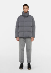 Trussardi 52S007411T004085E284 vīriešu virsjaka, pelēka
