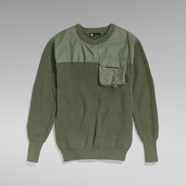 G-Star Raw D21955.C868.8165 vīriešu džemperis, zaļš