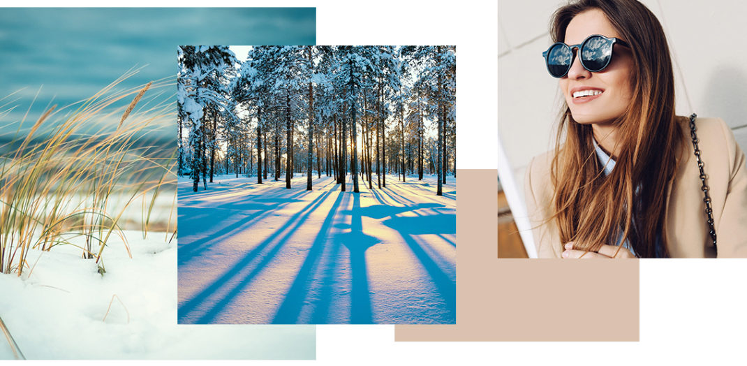 Saulesbrilles rudenī un ziemā