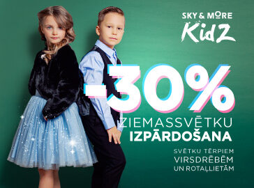Sky&More Kidz Ziemassvētku izpārdošana