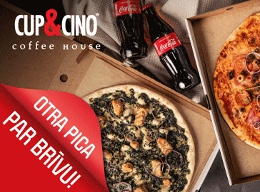 Cup&Cino otra pica par brīvu