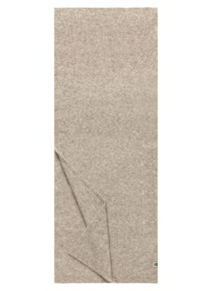 Pelēcīgi bēša alpakas un jaka vilnas šalle