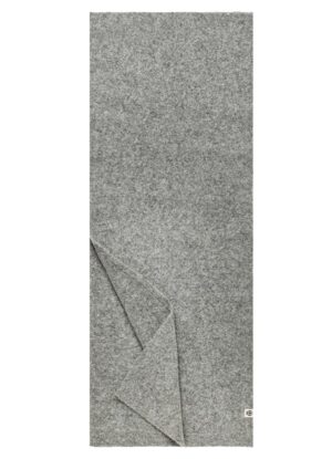 Pelēka alpakas un jaka vilnas šalle