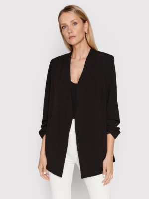 Melna sieviešu žakete bez aizdares