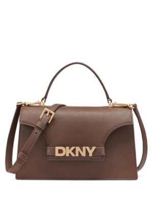 Rokassoma ar noņemamu plecu siksnu un logo detaļām