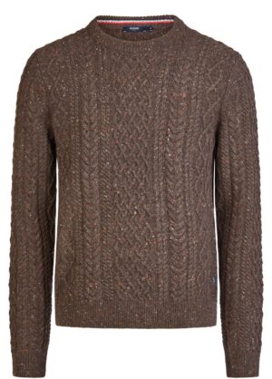 Džemperis ar pīņu adījuma rakstu