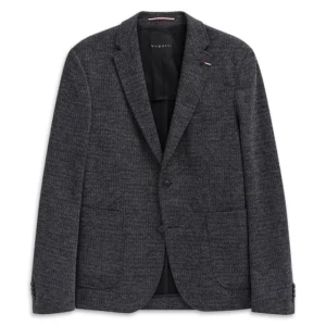 Vīriešu žakete ar viegli raibu tekstūru