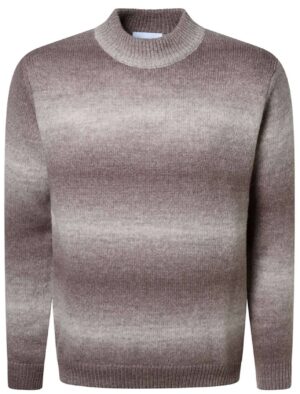 Adīts džemperis ar krāsu joslām