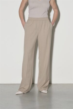 Brīva piegriezuma bikses ar elastīgu jostu