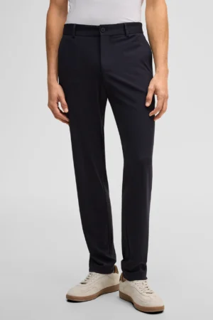 Uzvalka bikses ar elastīgu jostu mugurpusē