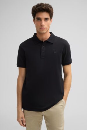 Elastīgs organiskās kokvilnas polo krekls