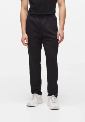 Sportiskā stila bikses ar logo lentes akcentu