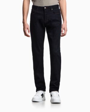 Viegli pieguļoši džinsi ar zemu jostasvietu