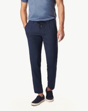 Bikses ar daļēji elastīgu sasienamo jostasvietu