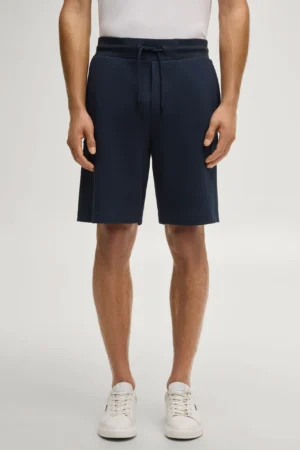 Sportiskā stila šorti ar apaļu logo akcentu