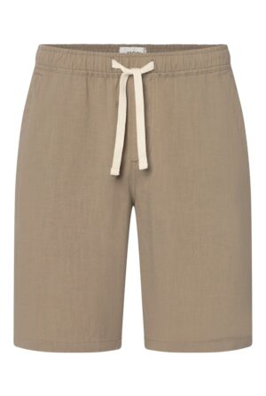 Tumši bēši vīriešu šorti ar papildus kabatu