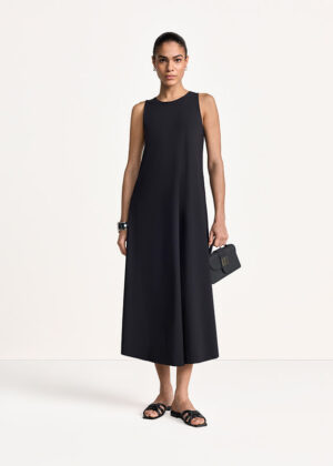 Gara A silueta kleita bez piedurknēm