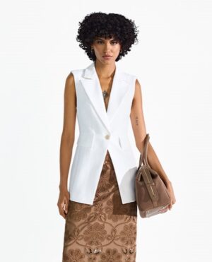 Pieguļoša žaketes stila veste