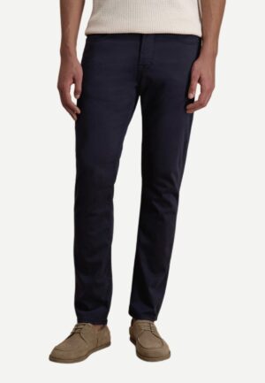 Tumši zilas džinsu stila chino bikses