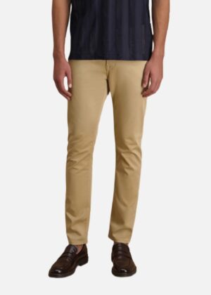 Bēšas džinsu stila chino bikses