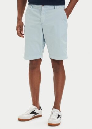 Gaiši zili kokvilnas šorti vīriešiem