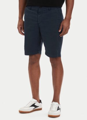 Tumši zili kokvilnas šorti vīriešiem