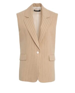 Žaketes stila veste ar šķēlumiem mugurpusē